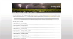 Desktop Screenshot of neurje.info